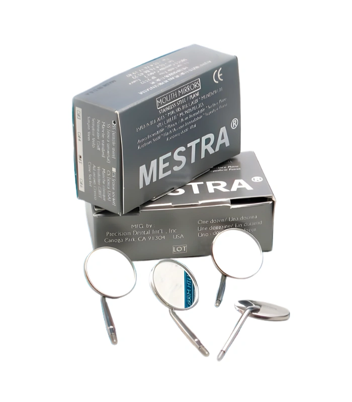 Mestra Espejo Plano con Rosca Cónica